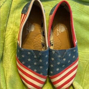 Aloha Island Patriotic style (Tom type shoe)